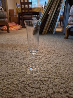 Champagne flutes- crystal