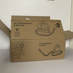 New Open Box Pet Grooming Kit & Vacuum 