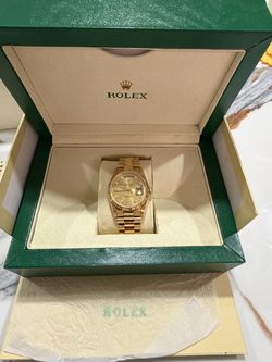 Rolex presidential with diamonds