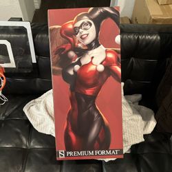 Sideshow Collectibles Classic Harley Quinn - Premium Format Statue - Artgerm New