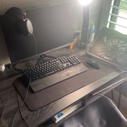 Gaming Setup With Xbox/ Lap Top Cooling Pad 