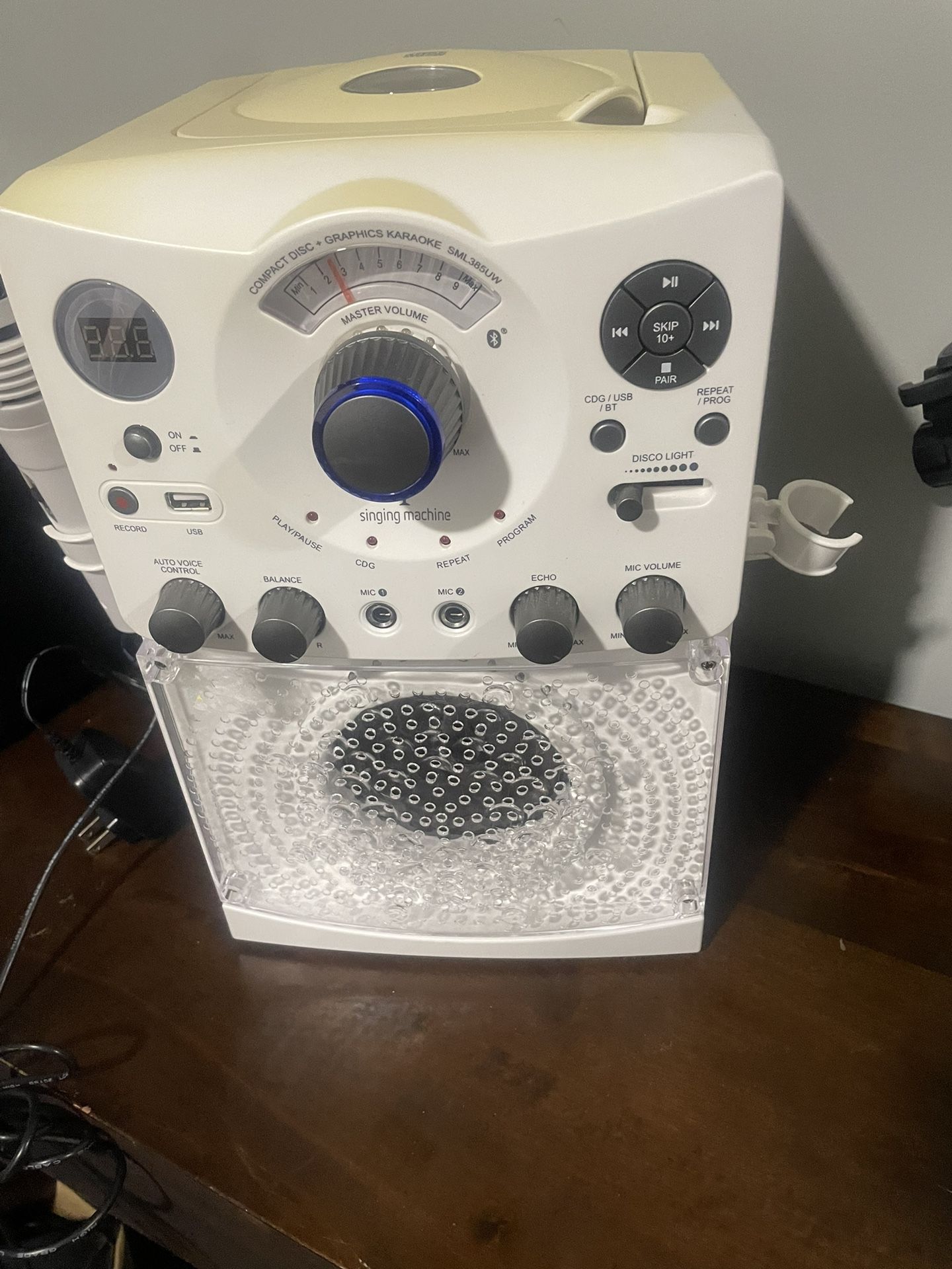 Singing machine karaoke system