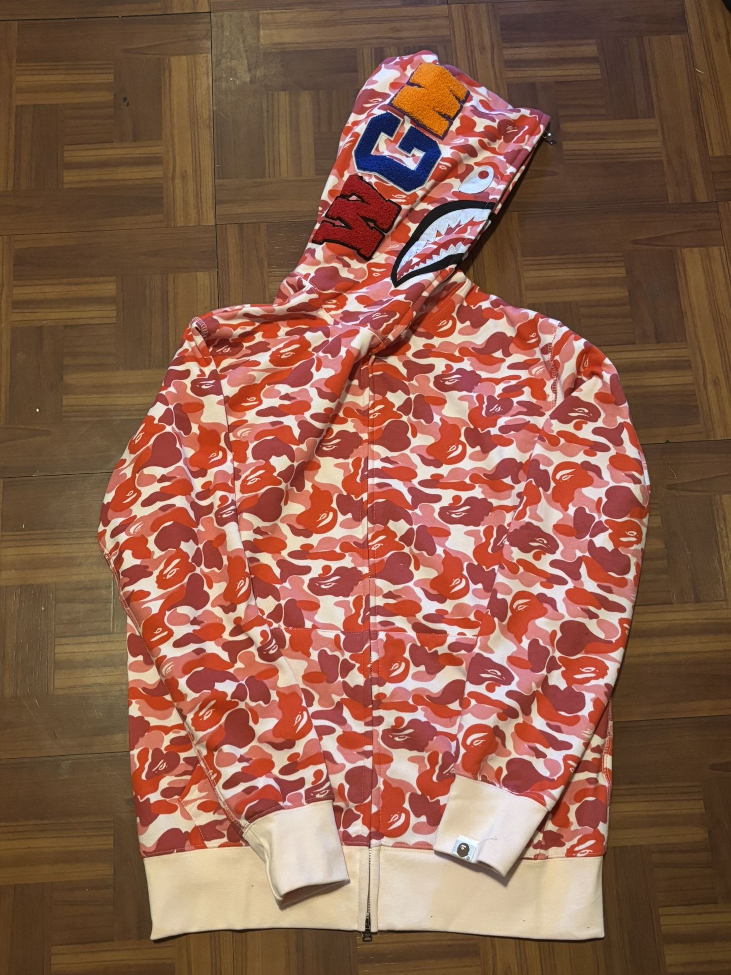 ABC Camo Pink Bape Jacket