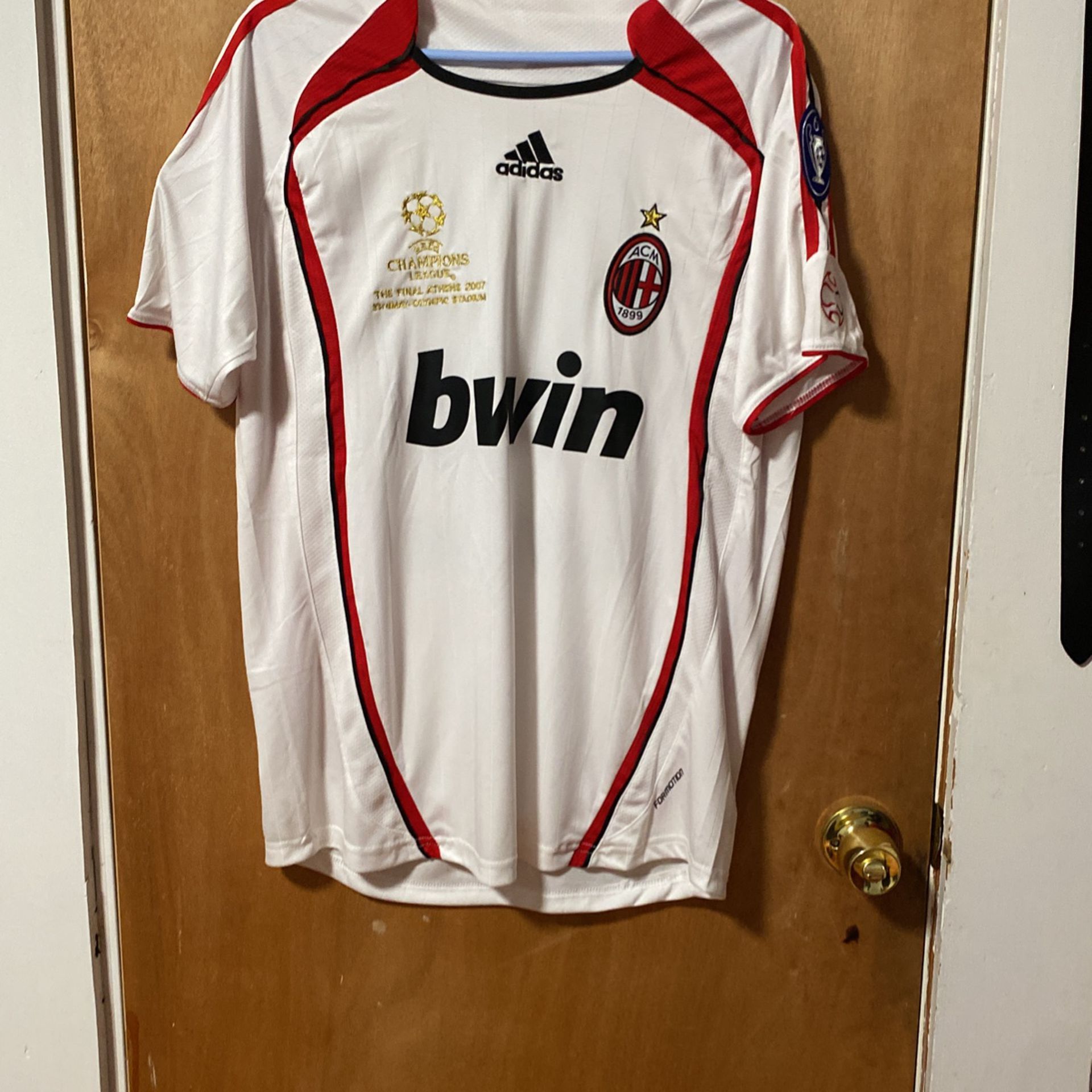 2006-2007 AC Milan Champions League Final jersey