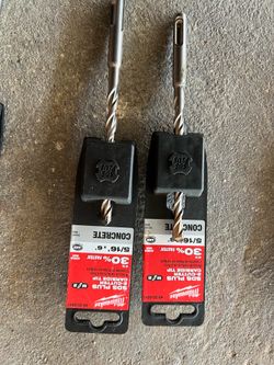 Milwaukee SDS-Plus 2-Cutter Carbide Tip Drill Bit 5/16 in. x 6 in