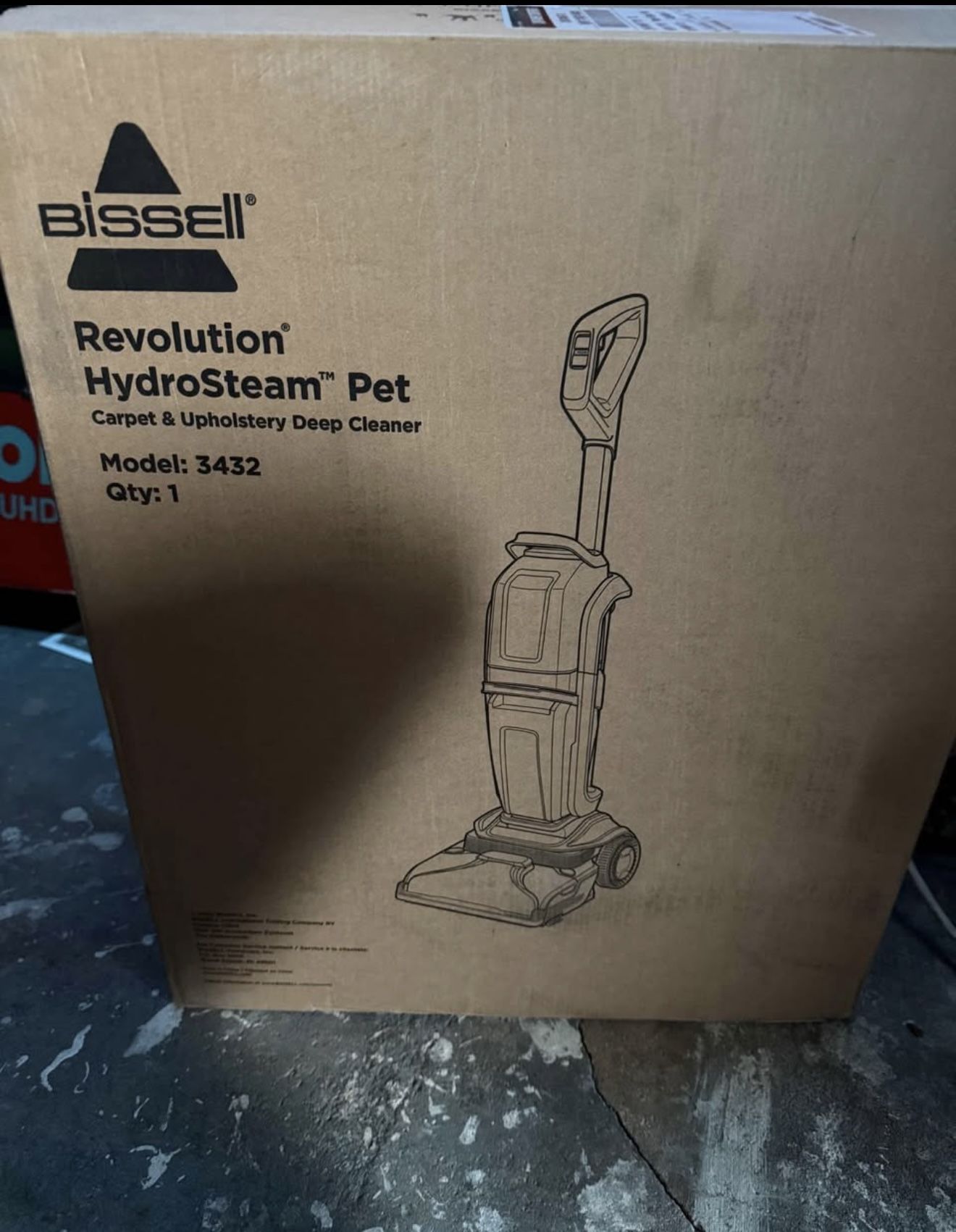 Bissell Revolution Hydrosteam Cleaner