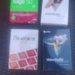 Video Editing Software, Corel,Roxio