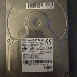 Computer Hard Drive (untested) 