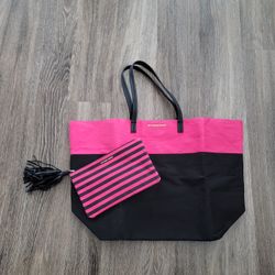 Victoria's Secret Tote & Makeup Bag
