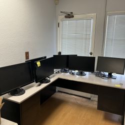 Office Moving Sale - Various Computer Monitors And Office Accessories- Pricing In Description
