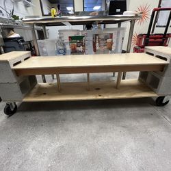 Free Outdoor Rolling Bench 