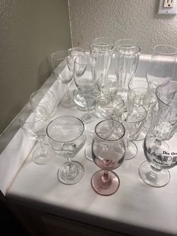 Glass cups