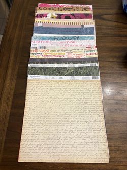 12x12 Scrapbook Paper bundle