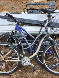 Mountain bikes