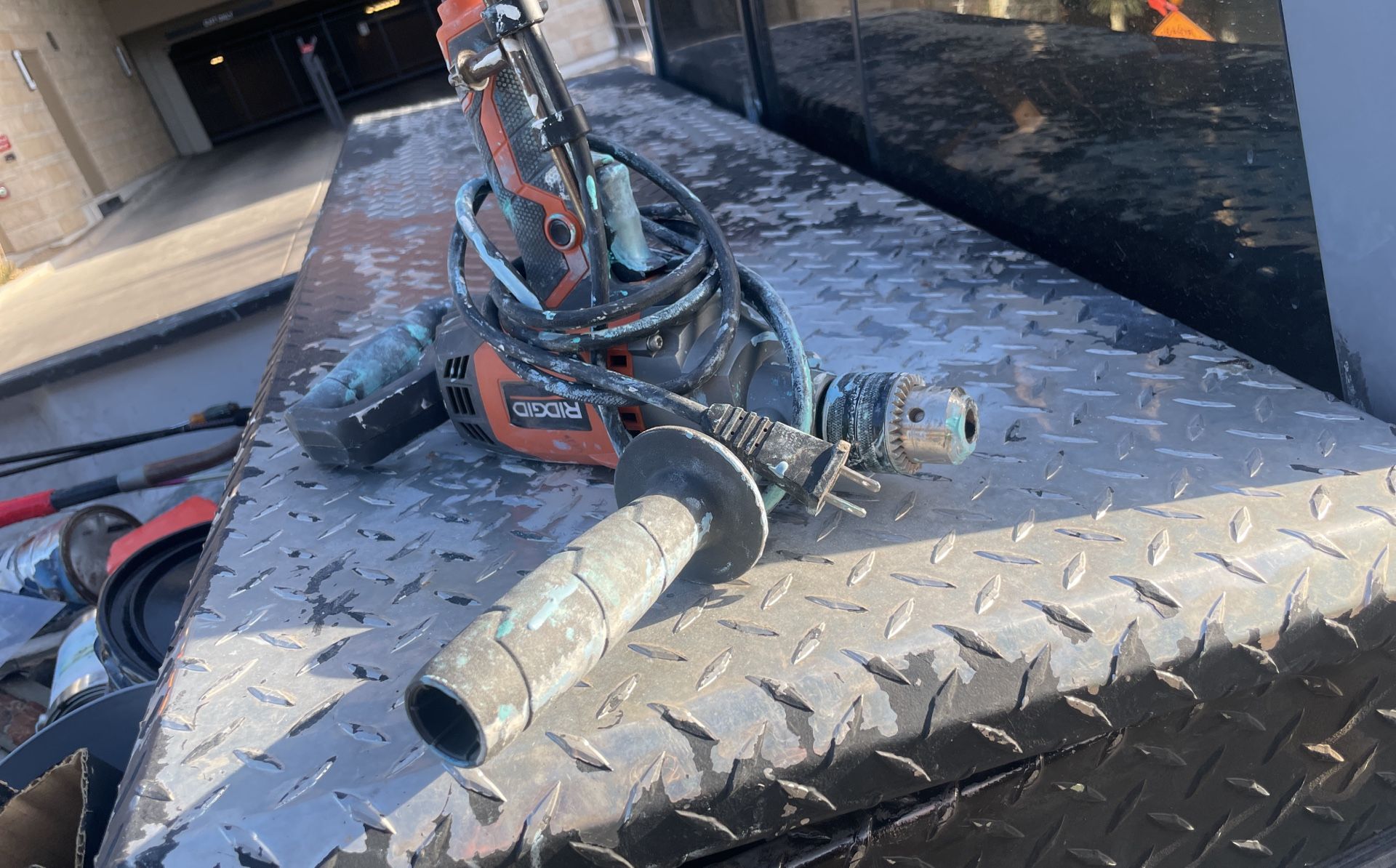 Ridged Concrete/paint Mixer