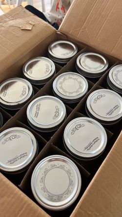 Wide mouth mason jars