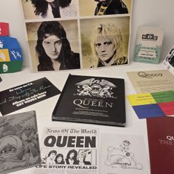 40 Years of Queen by Harry Doherty 2011 Hardcover Book Music History Rock N Roll Man Cave Library