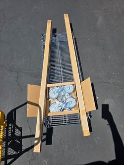 Metal Rack with wheels