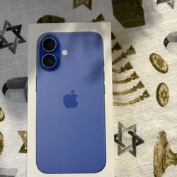 Blue iPhone 16 Box Only
