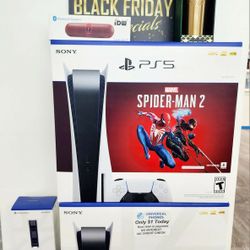 SONY PLAYSTATION PS5 [ SPIDER MAN-2] DISC VERSION NEW IN BOX $1 DOWN TODAY REST IN PAYMENTS.NO CREDIT CHECK 