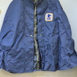 US Mail USPS Postal Service Rain Cape Poncho 