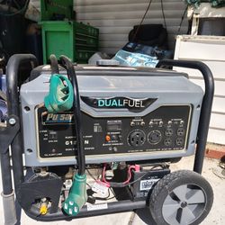 12000 W Dual Fuel generator 