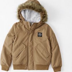 New Abercrombie Bomber Jacket Kids 9/10