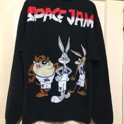 JERZEES space jam vintage men’s hoodie /small