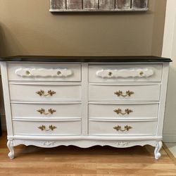 French Provincial Dresser Refinished