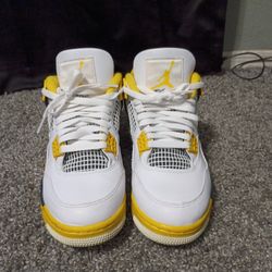 Jordan 4 Vivid Silfur 