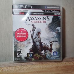 PS3 Assassin's Creed #3