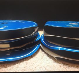 Velcro loop and hook 1” x 25 yards per roll.