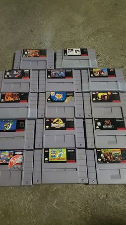 Super Nintendo Games