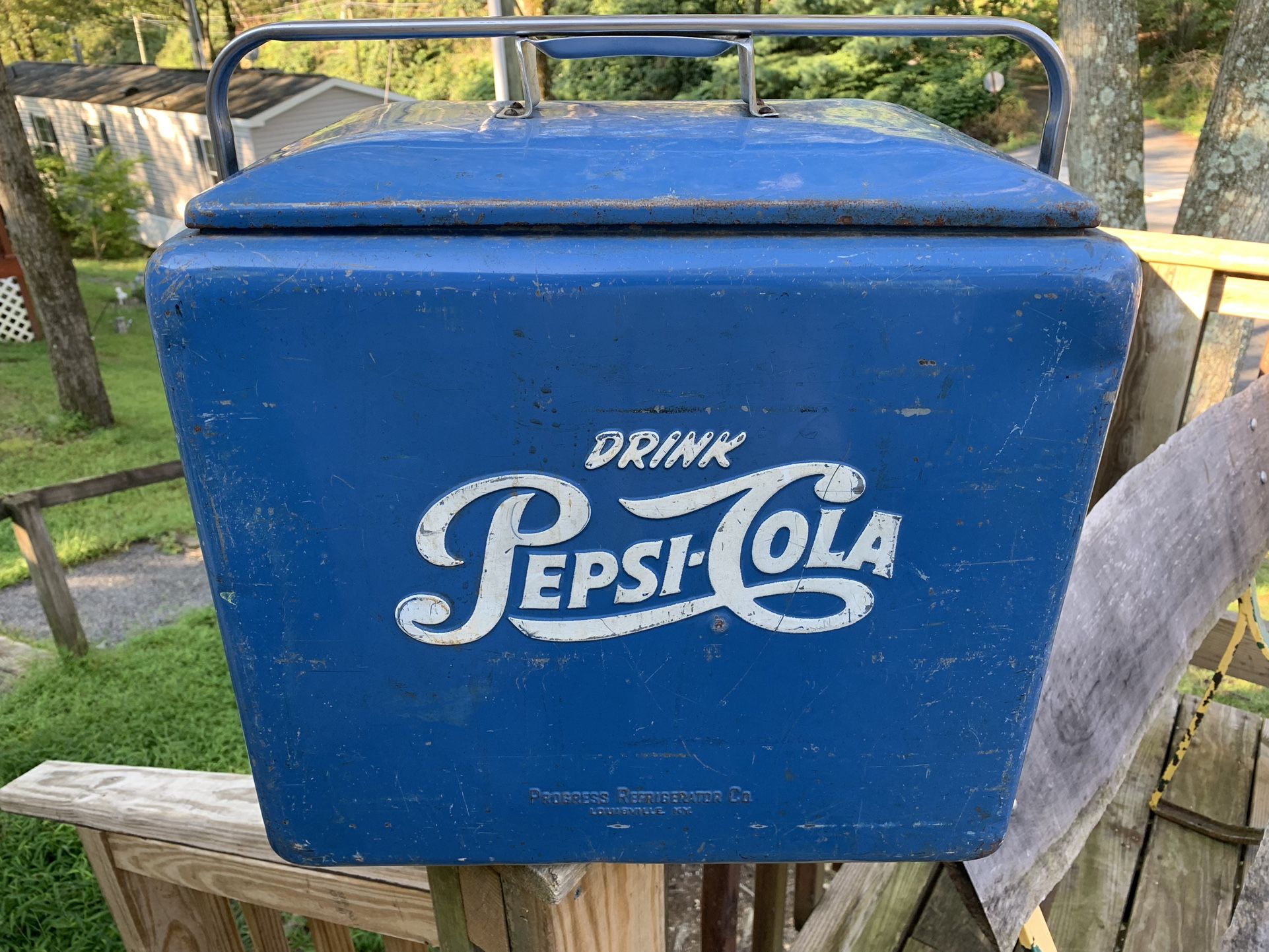 Vintage Pepsi Cola Ice Chest