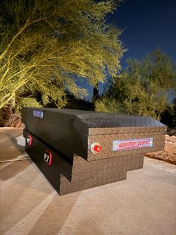 WEATHER GUARD Compact Deep Aluminum Saddle Box – BRAND NEW