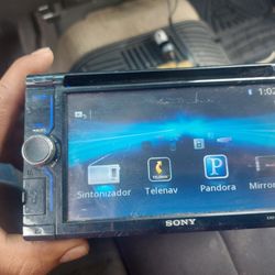 STEREO SONY CD DVD AUX USB BLUETOOTH SELE KITA LA CARITA DETACHABLE FASE GOOD CONDICIÓN ABLO ESPAÑOL 