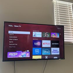 43’ tcl roku tv