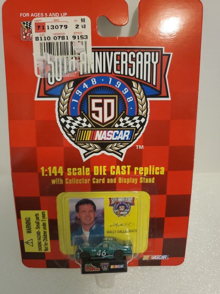 50th Anniversary Racing Champions NASCAR #46 Wally Dallenbach First Union 1/64