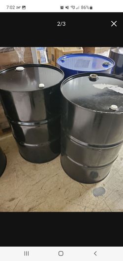 Special Price Empty Drum 55galon Barrel In Good Condition