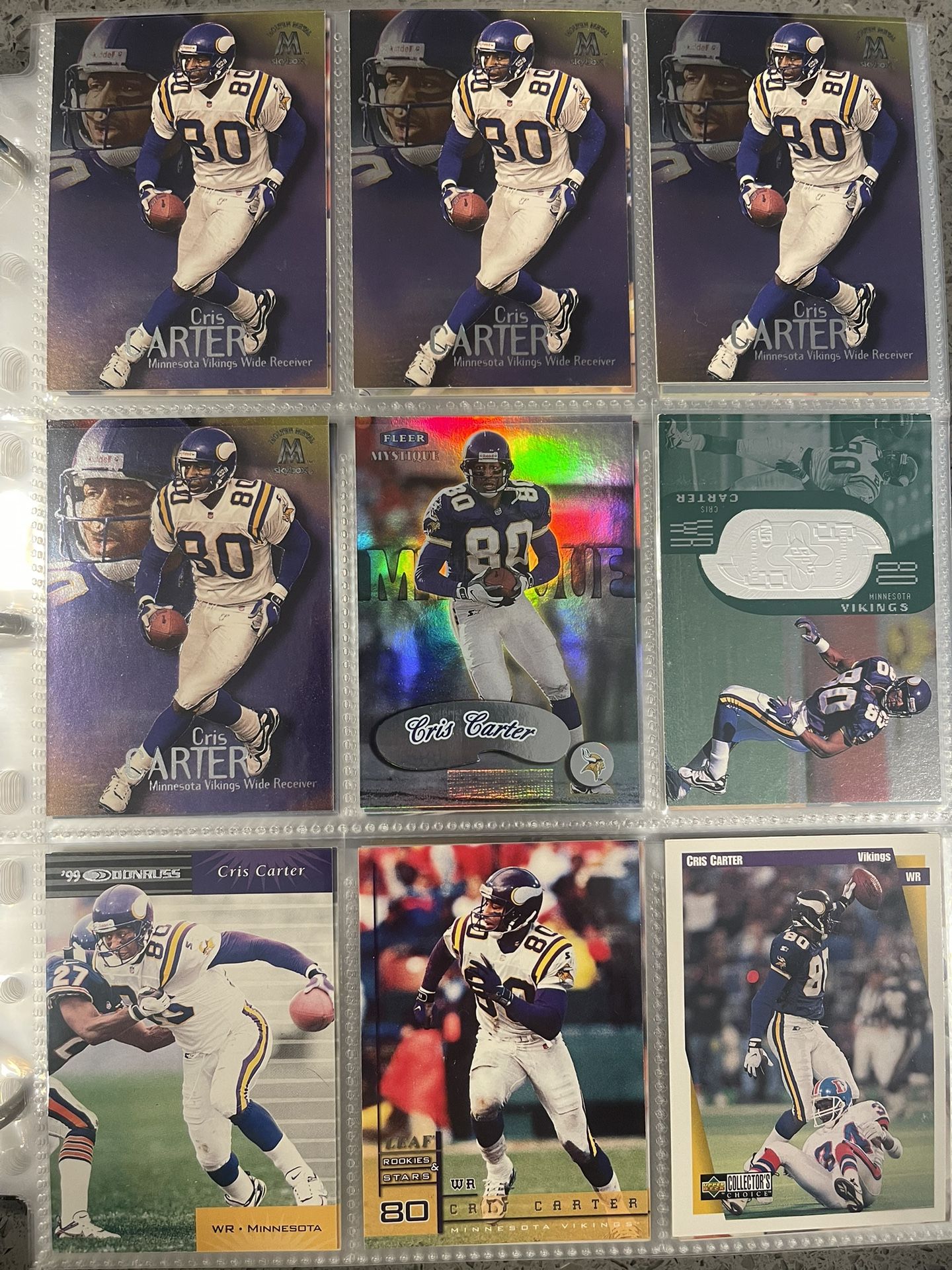 Minnesota Vikings Football Cards