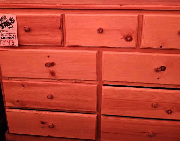 9 Drawer Dresser