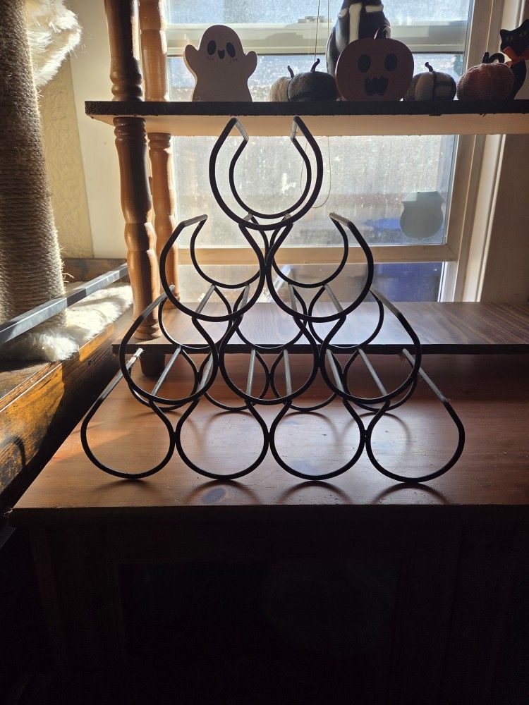Iron Wine Rack