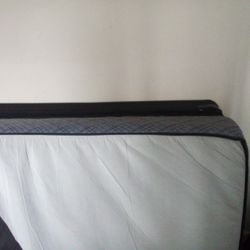 Spring And Mattress And Bed Frame