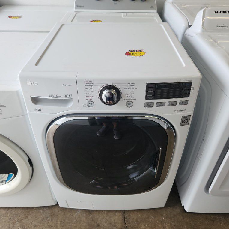 LG WASHER DELIVERY IS AVAILABLE AND HOOK UP 60 DAYS WARRANTY 
