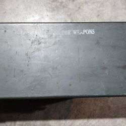 Military Ammo Can. 40 mm Ammo Can 32 Round Capactiy