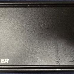 KICKER - CX 1200W Class D Digital Mono Amplifier with Variable Low-Pass Crossover - Black