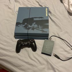 Uncharted 4 PS4, 4TB Storage, Controller