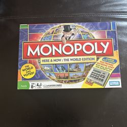 Monopoly Game:  Here And Now Edition