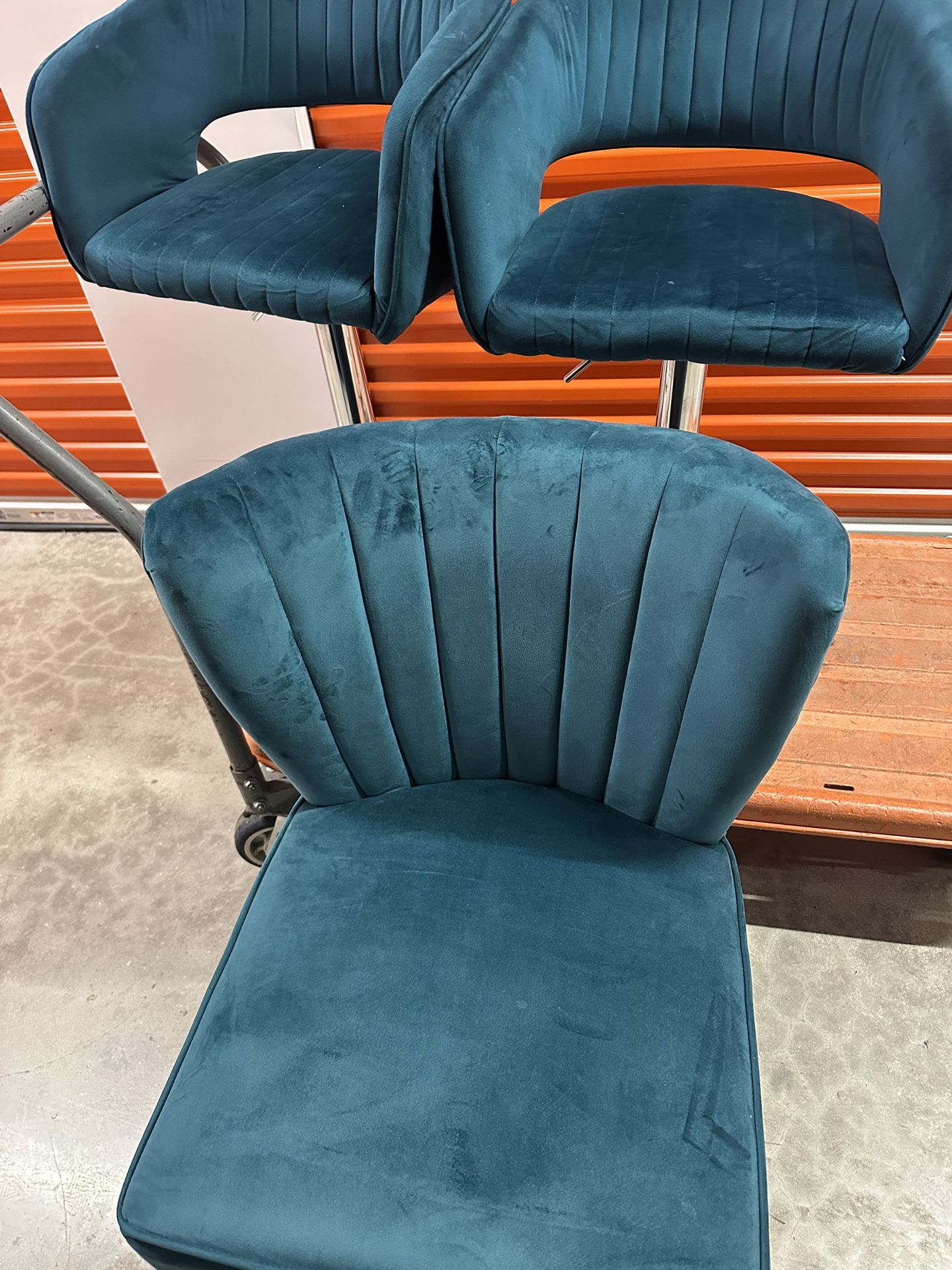Teal Bar Stools