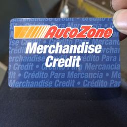 Auto Zone Card 50 Dollars